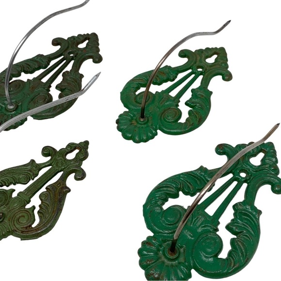 Antique Art Nouveau Wall Mount Receipt Hook - Picture 4 of 7